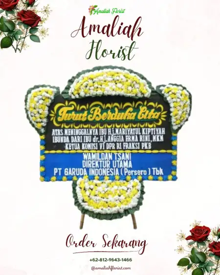 Papan Bunga Duka Kaloran